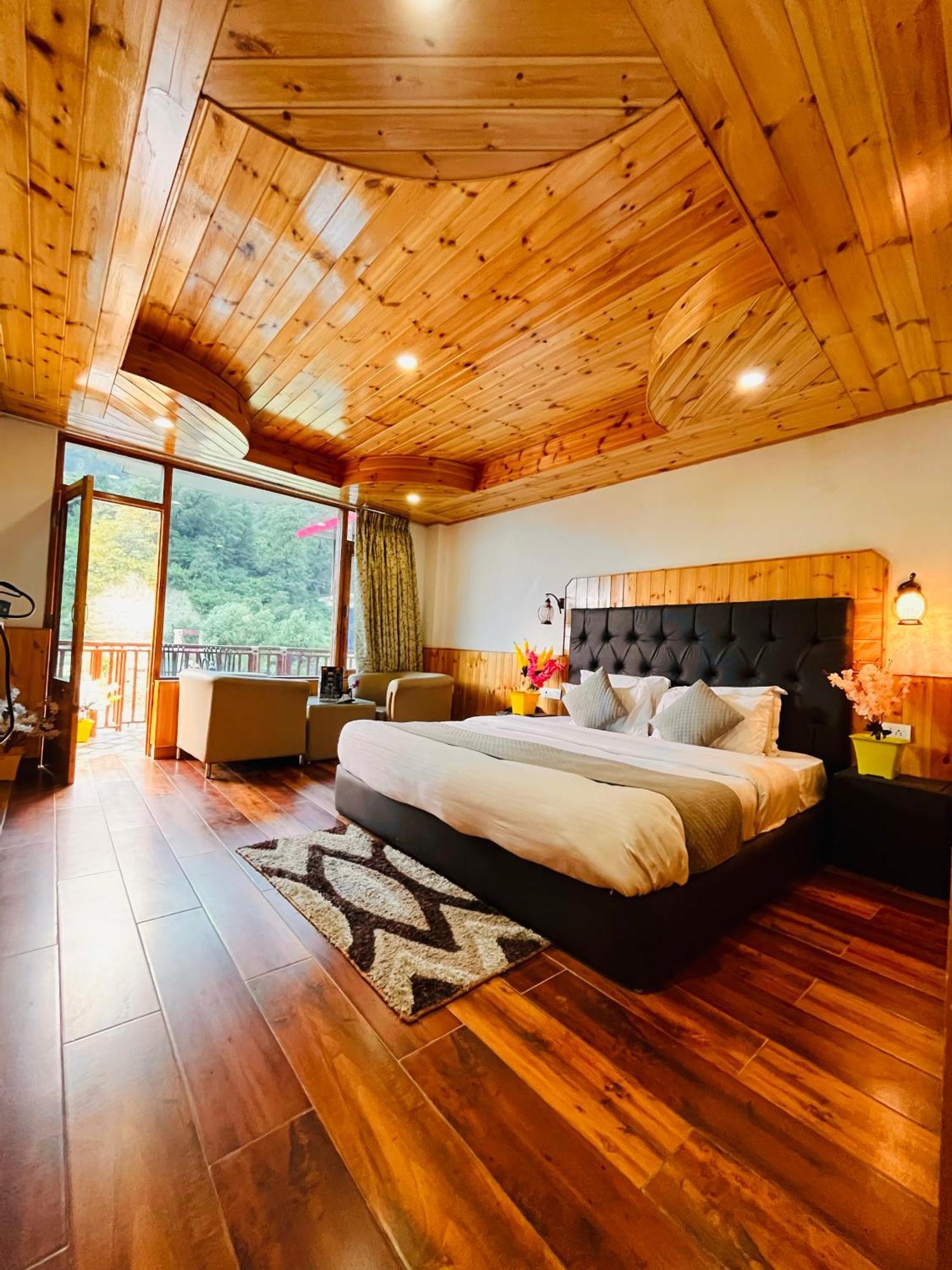 Himalayan Riverside Resort, Manali Exterior foto