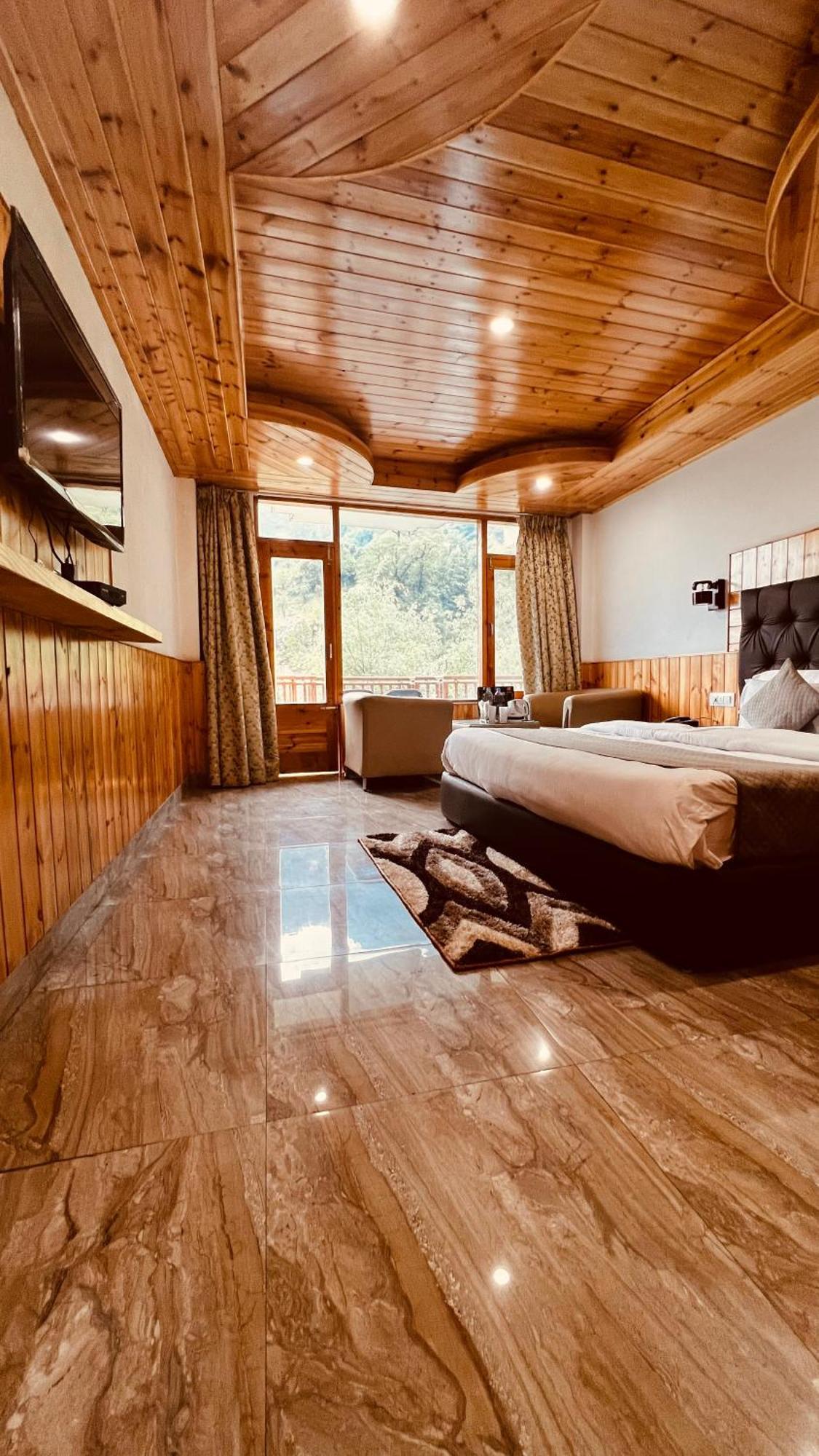 Himalayan Riverside Resort, Manali Exterior foto