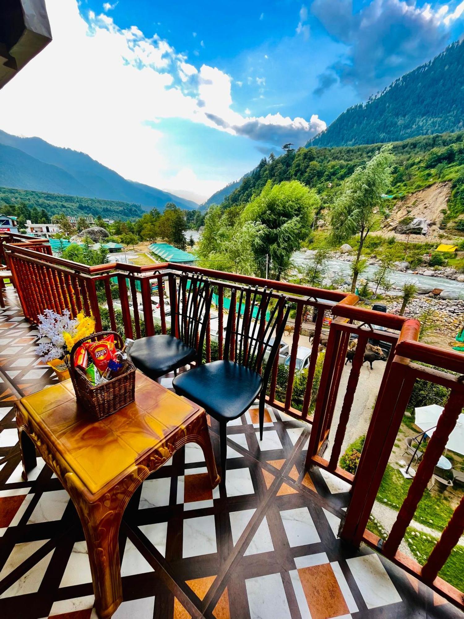 Himalayan Riverside Resort, Manali Exterior foto