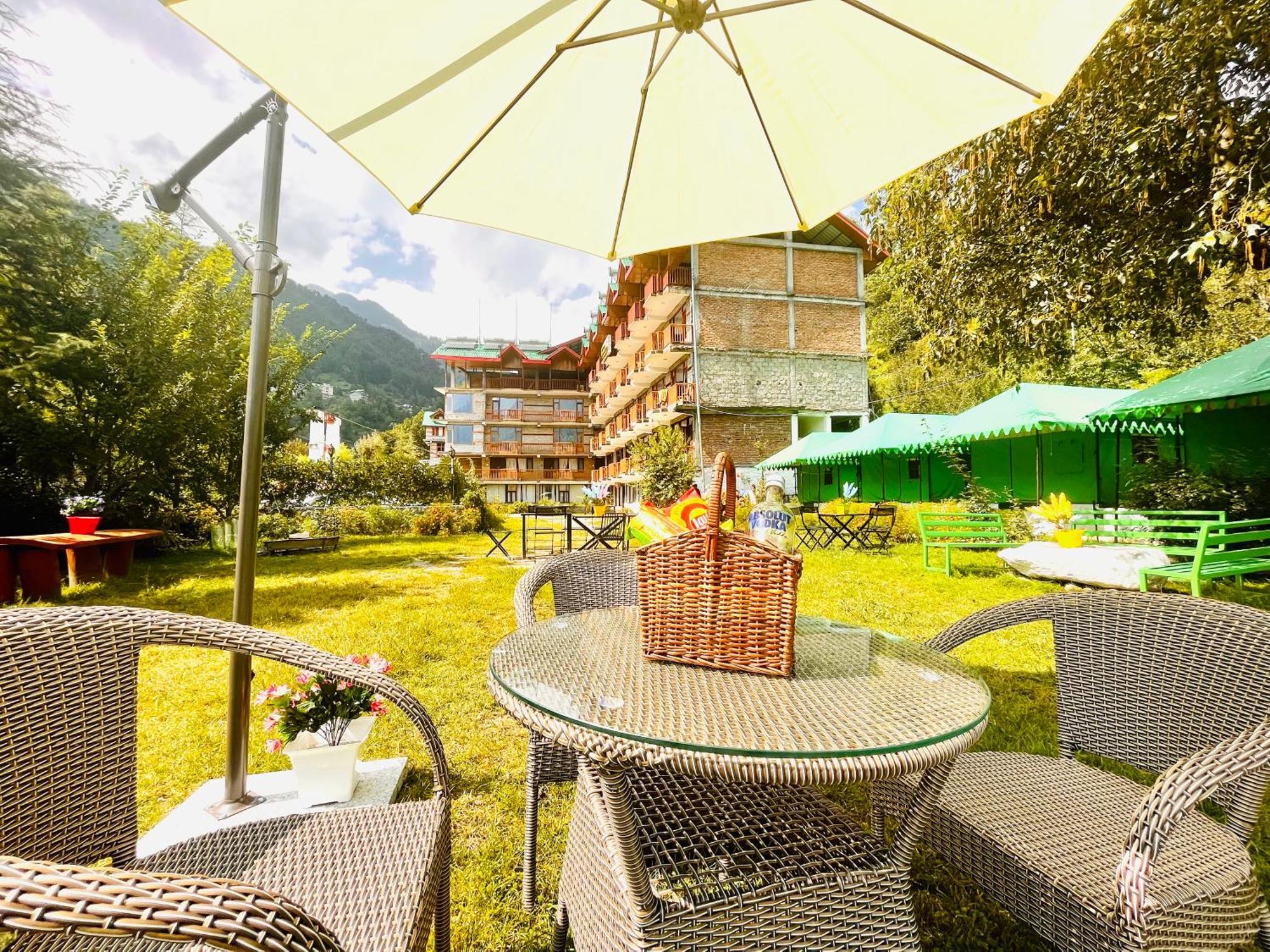 Himalayan Riverside Resort, Manali Exterior foto
